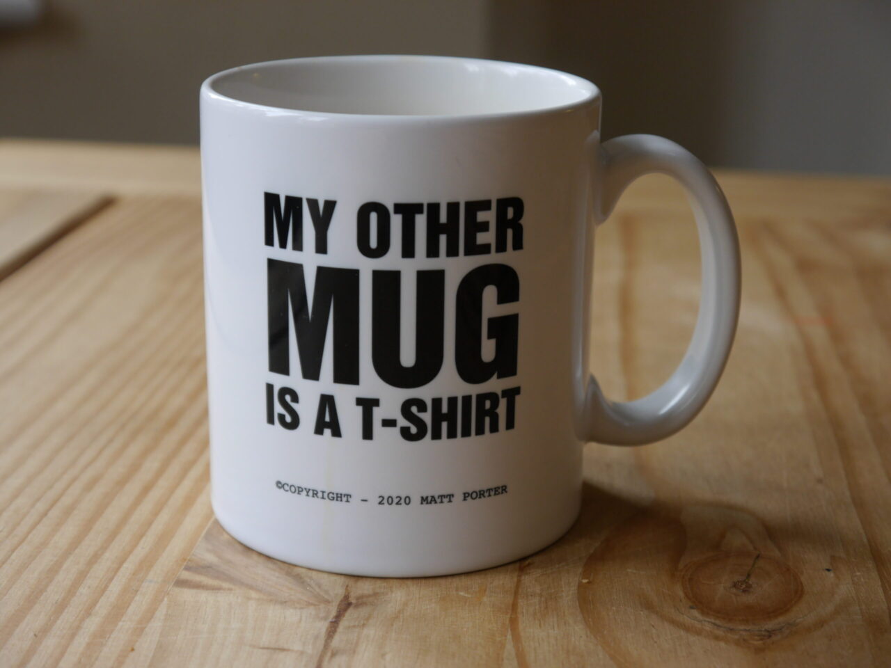 1980s Custom Slogan Mug 80s Custom Slogan Mug