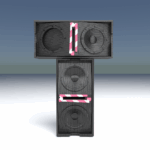 Limited Edition of 23 - 2025 First Edition KLF White Room inspired Speaker Stack with RFID/NFC Proof of Authentication