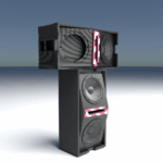 Limited Edition of 23 - 2025 First Edition KLF White Room inspired Speaker Stack with RFID/NFC Proof of Authentication