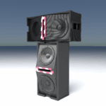 Limited Edition of 23 - 2025 First Edition KLF White Room inspired Speaker Stack with RFID/NFC Proof of Authentication